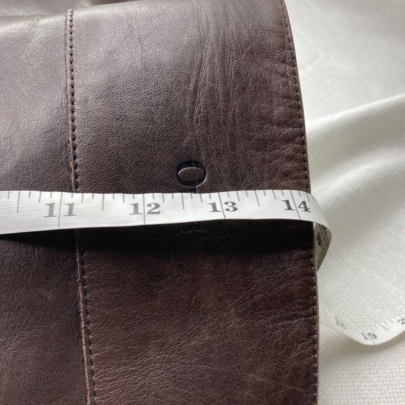 VTG Orvis Brown Leather Fleece Lined Knee Boots - Picture 15 of 16
